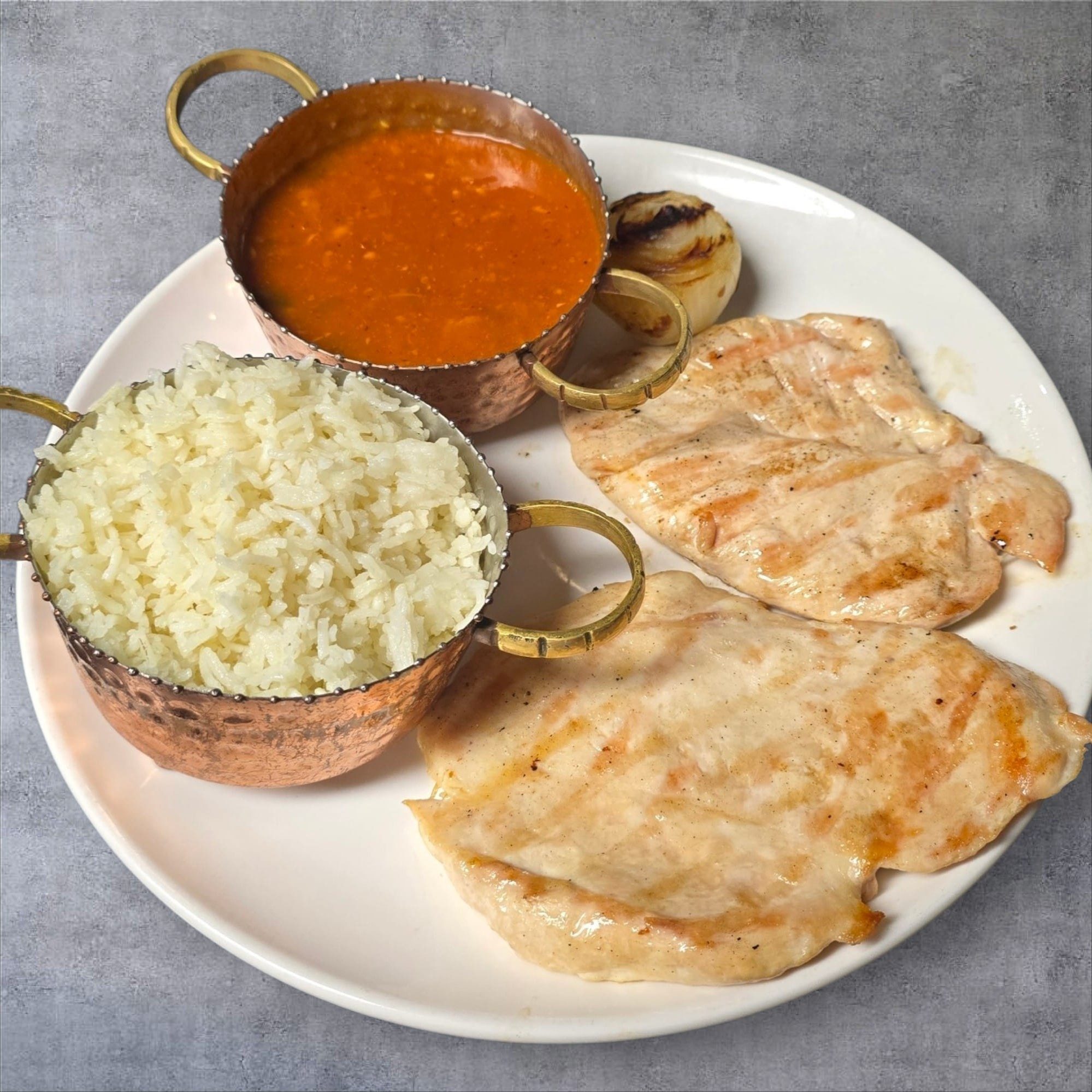 Grilled Chicken Lunch Special.