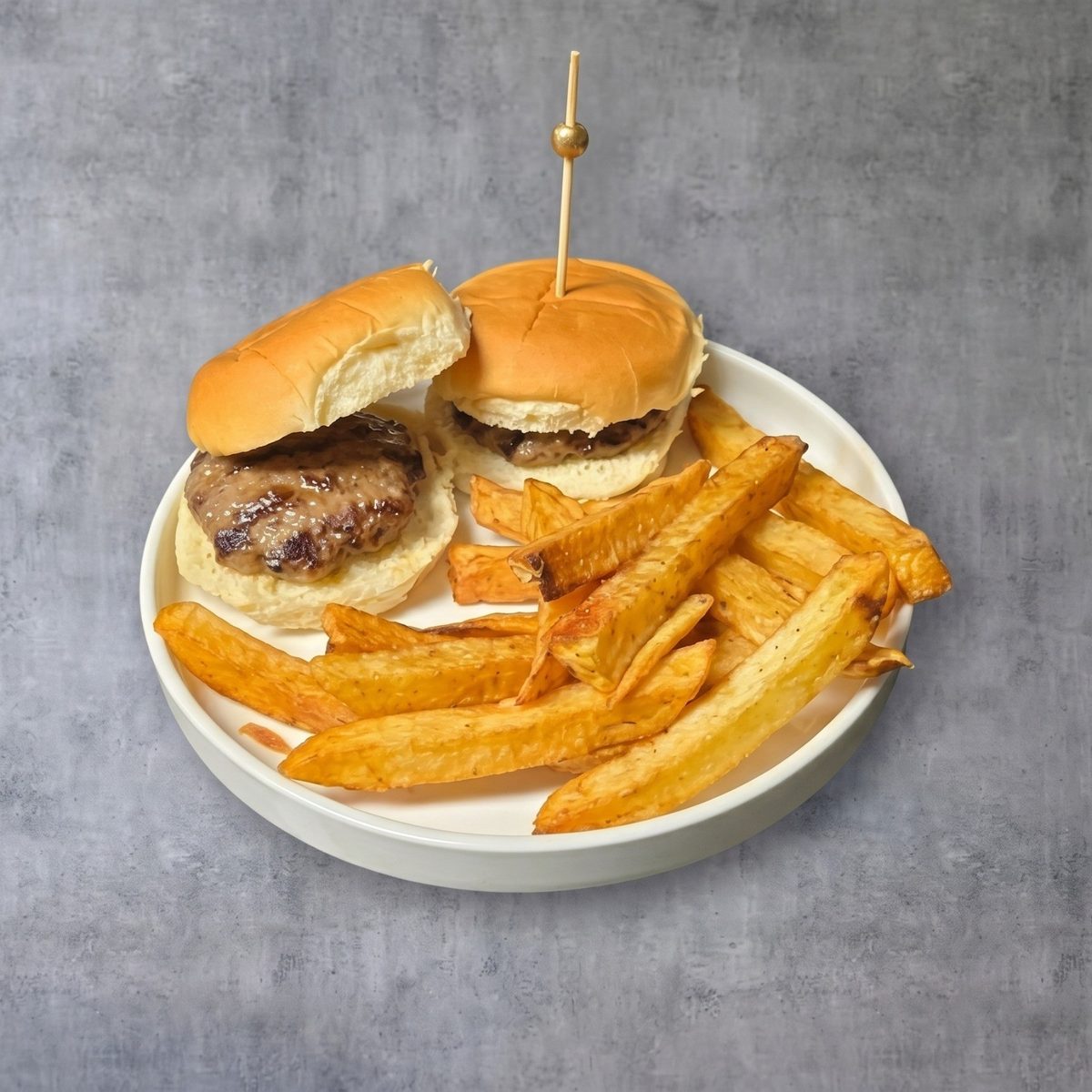Kid's 2 Sliders and Fries